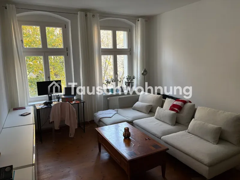 Tauschwohnung: Große 100qm Altbau-Wohnung in Friedrichshain mit Balkon — photo 1